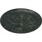 Ekena Millwork Granada Ceiling Medallion (Fits Canopies up to 4 1/4"), 15 3/4"OD x 5/8"P, Painted Turtle Crackle CM16GAPTC - alternate 3
